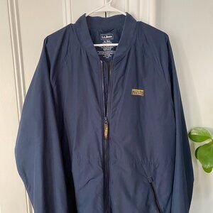 Men's 3-Season Bomber Jacket Nautical Navy Extra Large Tall